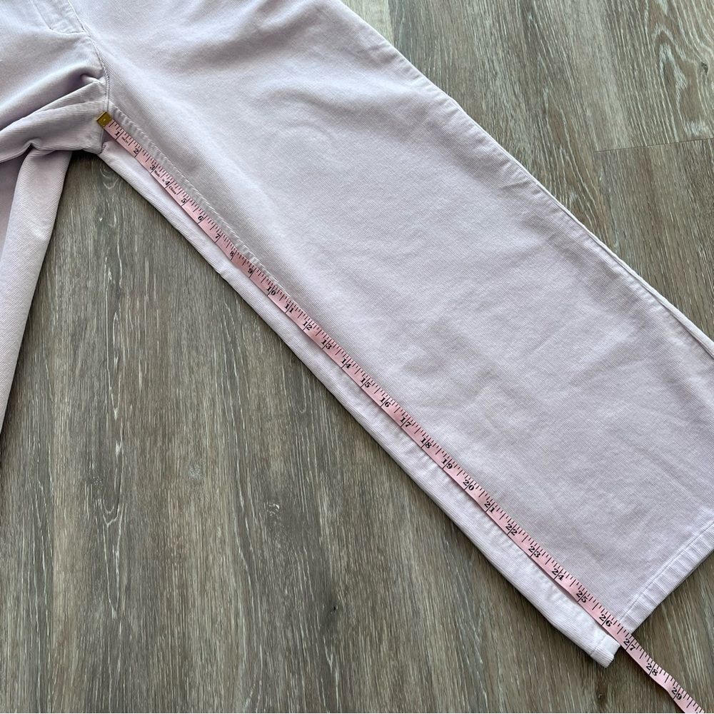 Nwt Eileen fisher organic cotton corduroy wide ankle pants lavender size XS - Picture 3 of 7